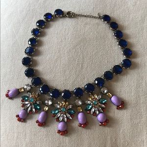 Crystal statement necklace